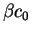 $\beta c_0$